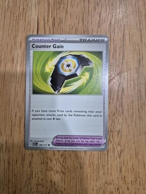 QTY 1 Pokémon Counter Gain Trainer Item Card